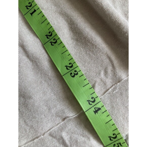 Truly Madly Deeply Womens Peplum Babydoll Top Size S Taupe Millennial Chic 2010s - Picture 9 of 11